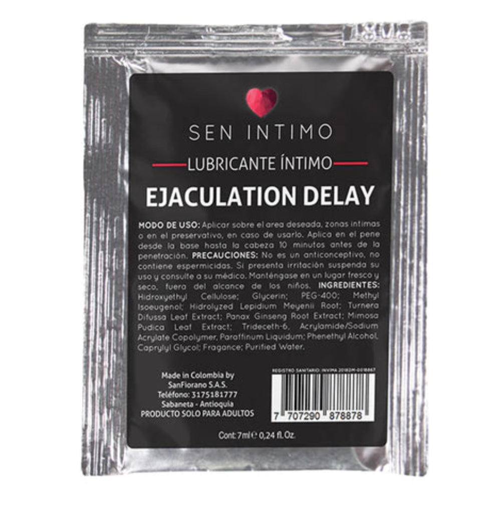 Ejaculation delay