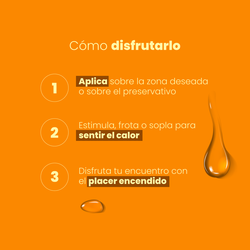Hot passion fruit lubricant