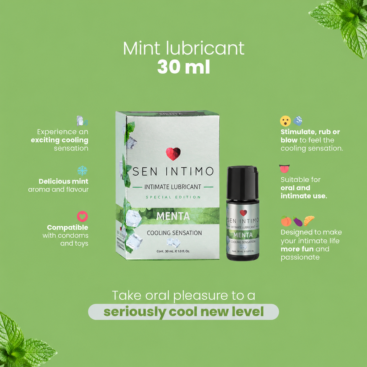 Mint Lubricant 30 ml
