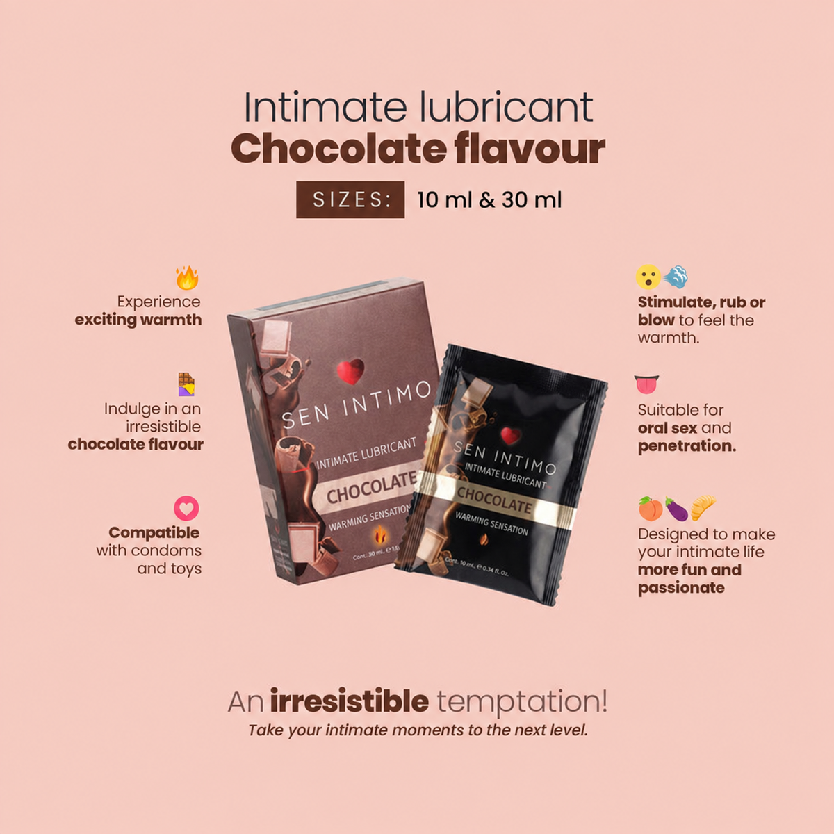 Hot Chocolate Intimate Lubricant