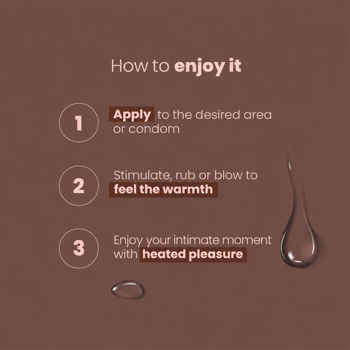 Hot Chocolate Intimate Lubricant