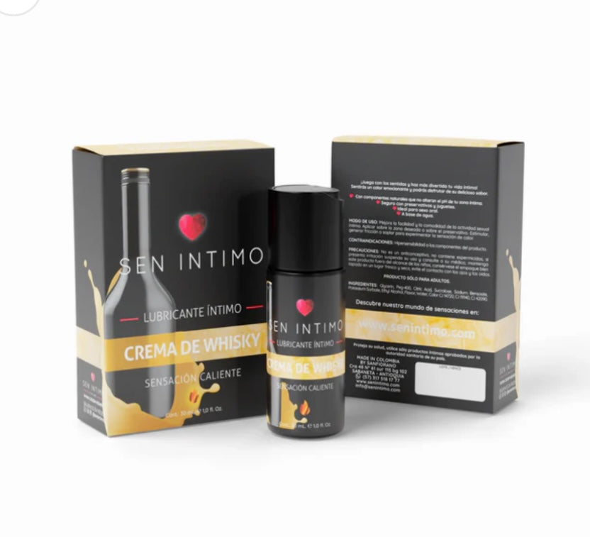 Hot Whiskey Cream Lubricant